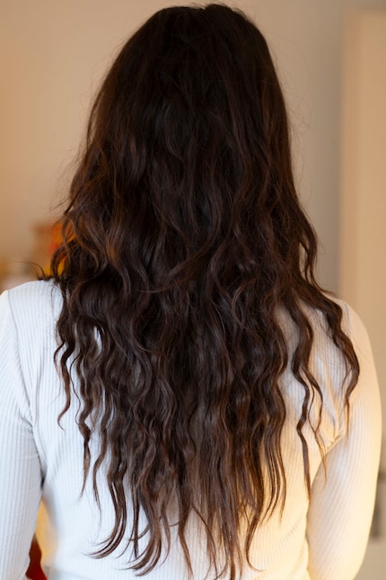 ...but when I’m sleeping, the top of my mane loses volume. 