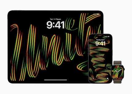 Queste sono le immagini di sfondo per iPhone, iPad e la watch face.