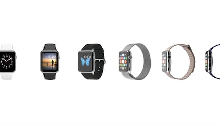 Il primissimo Apple Watch non solo assomiglia ai modelli attuali, ma mostra anche la stessa ora.
