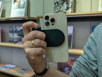 Il Lux Grip funziona in formato verticale.