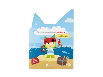 In order to distribute the treasures on the piratesque ship, the children must accompany the little pirate and his best friend.