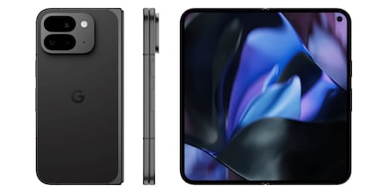 Anche chiuso, il foldable di Google sembra praticamente un telefono qualsiasi.