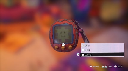 Al posto della gioia, provo tristezza quando pulisco la creatura simile al Tamagotchi.