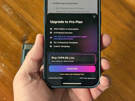 Additional minutes and functions are available as a subscription, but the basic version covers quite a lot.