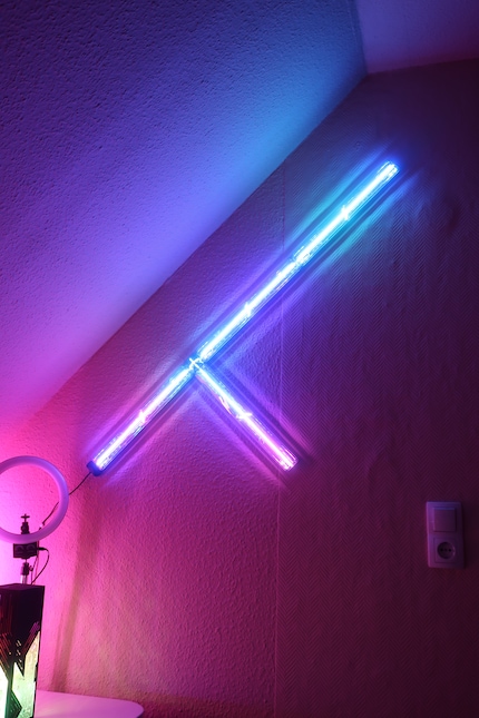 Although not necessary, these light strips are stunning.
