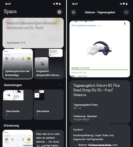 All'inizio l'Essential Space mi confondeva, ma con il tempo l'idea e la struttura dell'app sono diventate chiare.
