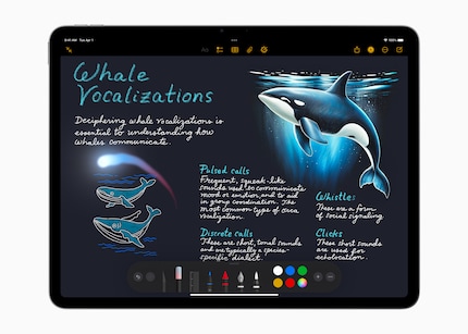 Le prestazioni per funzioni come lo sketch AI dovrebbero aumentare con il chip M3.