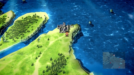 La mappa del mondo ora mostra le città in tre dimensioni.