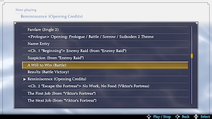 Il remaster contiene la colonna sonora completa di entrambi i giochi «Suikoden»
