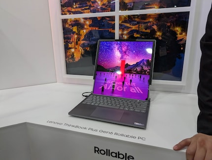 Lenovo uses a display from Samsung in the ThinkBook Plus Gen 6 Rollable.