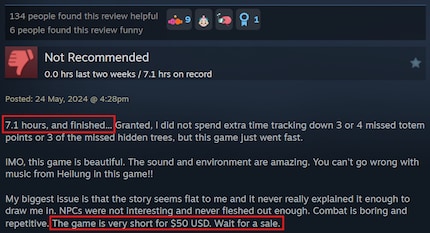 Recensione su Steam di «Senua's Saga: Hellblade II».