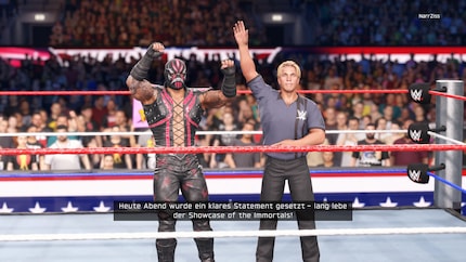 Sono riuscito a vincere il mio incontro a Wrestlemania e a concludere così la mia storia.