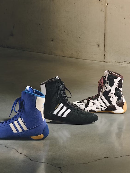 Le Adidas Rasant Mid in tre varianti di colore.