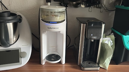 Un apparecchio in più da tenere sul piano della cucina: il «Baby Brezza Formula Pro Advanced».