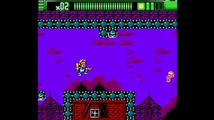 Elie added his own touches to many levels. This cloud level, for instance, now looks much more colourful.