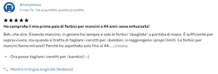 Esattamente così! Parola! Per! Parola!