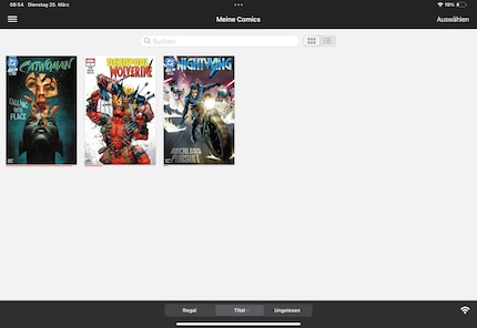 Semplice e funzionale: iComics è il luogo in cui caricare tutte le tue storie illustrate digitali.