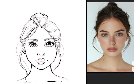 Anche in questa fase le linee possono rimanere grezze, aggiungendo così più dinamicità al disegno.