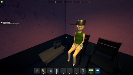The game also features some very strange characters.