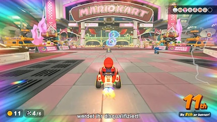 Mario si sta avvicinando a un checkpoint e deve passare almeno all'ottavo posto.