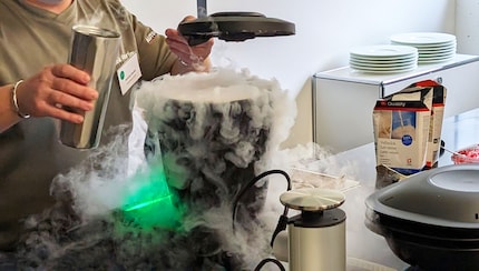 Nemmeno il leggendario gelato alla frutta di Therma aveva un aspetto così allettante.