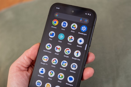 Per quanto riguarda le app, trovi tutto ciò che proviene da Google, ma nessun fornitore di terze parti.
