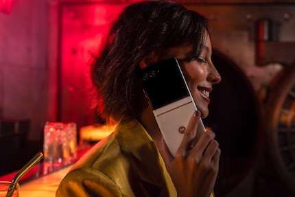 The razr 60 has a smaller display than the Ultra variant.