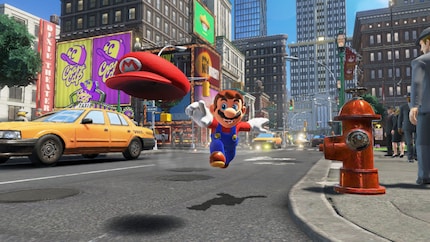 Il cappello magico di Mario è il principale elemento di novità del gioco.