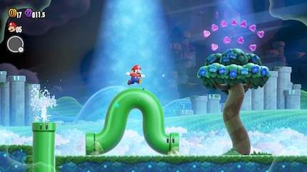 È come un trip in acido di Mario, ma giocabile.