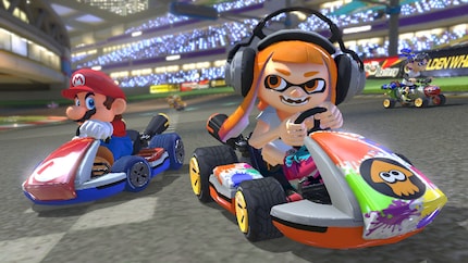 Una partita a «Mario Kart» ci sta sempre.