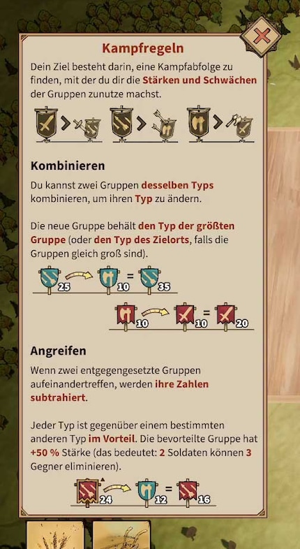 The rules of combat mechanics.