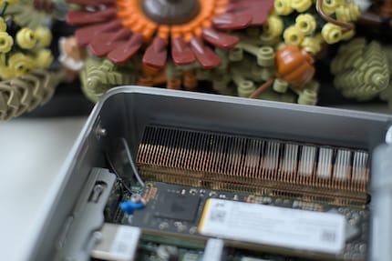 Le alette di raffreddamento contribuiscono a mantenere la CPU incredibilmente fresca.