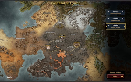 Welcome to Aganor. Play through several missions on the campaign map.