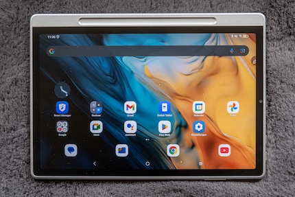 In modalità colore, utilizzo il tablet come un normale dispositivo Android.