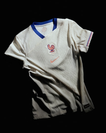 La maglia dei giocatori francesi.