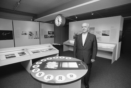 L'inventore del leggendario orologio FFS in persona.