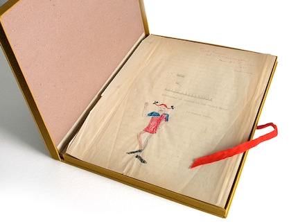 Ecco come si presenta il manoscritto originale di Pippi Calzelunghe.