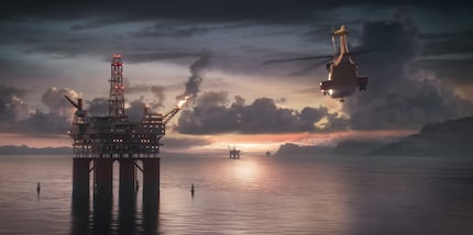New to the game are oil rigs, helicopters and a day-night cycle.