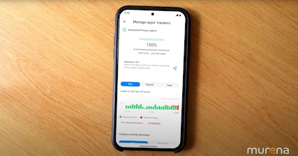 Murena continua a concentrarsi sulla protezione dei dati.