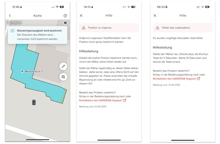 Dopo otto settimane, probabilmente ho visto tutti i messaggi di errore possibili relativi alle connessioni GPS mancanti.
