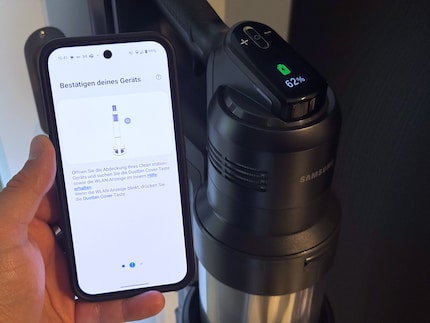 Inutile: connettere l'aspirapolvere all'app.