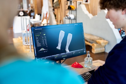 The software-supported analysis helps to identify potential injury risks.