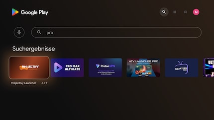 You only have to type «pro» in the Play Store to bring up the app.