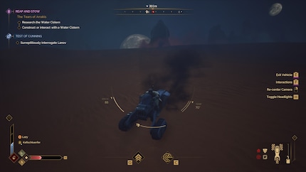 Once you’ve got a sandworm on your tail, you have just seconds to get to safety.