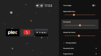 You can refine the look of the apps.