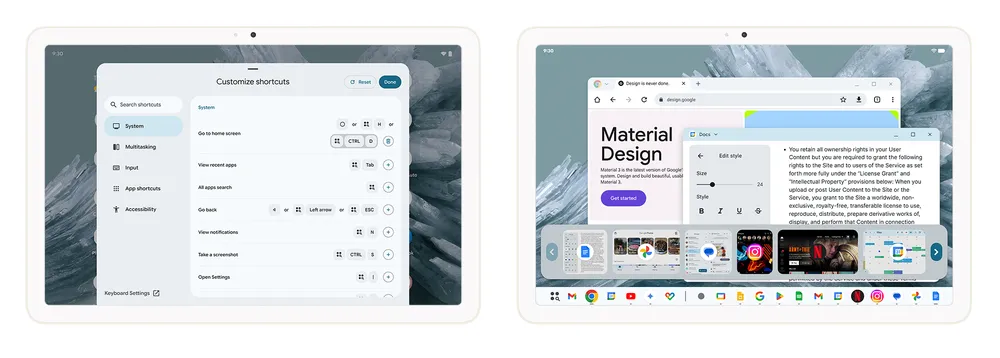 Il nuovo design e gli adattamenti per i tablet tardano ad arrivare.