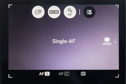 Le opzioni di autofocus sono scarse.