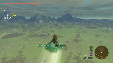 I can see more of Hyrule on the screen at once than ever before. The game doesn’t stutter once during my flight.