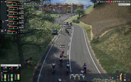 Sono riuscito a staccare quattro dei miei corridori di pochi secondi sulla collina poco prima del traguardo.
