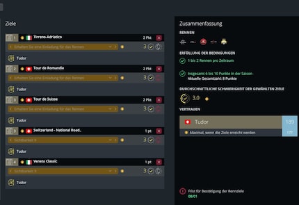 Nella carriera, scelgo gli obiettivi annuali del mio sponsor, in base ai quali vengo misurato, tra le altre cose.